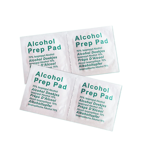 Lingettes désinfectantes jetables multi-usages à l'alcool 5x5cm en gros - Product Image 3