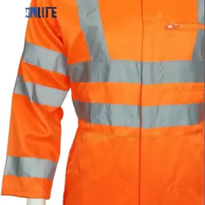 Outdoor HIVI abbigliamento impermeabile uomo abbigliamento Woek tuta ad alta visibilità abbigliamento da lavoro riflettente FOB Bangladesh