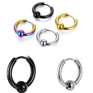Non <b>Piercing</b> Clip on <b>Earring</b> Gold Plated Stainless Steel Hoop <b>Earring</b> Nose Ring Cuff for Woman Man Body Jewelry - Product Image 2