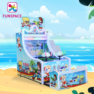 Intrattenimento al coperto parco divertimenti a gettoni per bambini macchina da gioco Arcade sparando pistola ad acqua per bambini - Product Image 4
