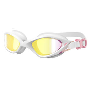 Lunettes de natation UV professionnelles pour adultes étanches et sans buée, parfaitement adaptées aux Asiatiques. - Product Image 3