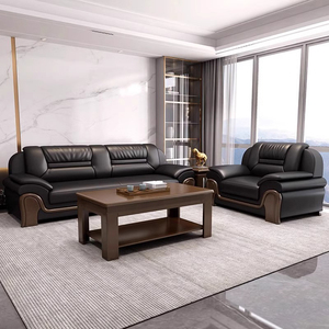 Sillón de Oficina Individual Moderno, Cubierta de Cuero Económica, <span class=keywords><strong>Muebles</strong></span> Ahorradores de Espacio para el Hogar, Sala de Estar, Apartamento, Estilo de Diseño Simple - Product Image 2