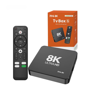กล่องรับสัญญาณทีวีอัจฉริยะ 4K 8K พร้อมระบบ Android 9.0 Quad Core Amlogic S905Y4 WiFi Ethernet - Product Image 1