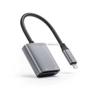 Pembaca Kartu SD 2-in-1 dengan Antarmuka USB dari Bahan Aluminium Alloy - Product Image 4