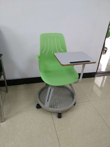 Popular <strong>Green</strong> Movable Plastic School <strong>Chair</strong> Student <strong>Chair</strong> with Writing Pad and Storage Space Educational Furniture for <strong>Office</strong> - Product Image 5