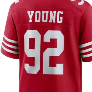 Ready to Ship San Francisco Chase Young Red Best Quality Stitched American Football Jersey