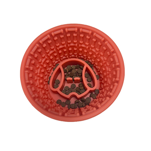 Zmaker 2024 Nieuwe Hoge Kwaliteit Ronde Lekkage Proof Slow Voeding Kom Langzaam 2 In 1 Water <span class=keywords><strong>Feeder</strong></span> Hondenkom Met Zuignap - Product Image 5