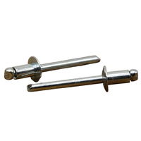 Rivets aveugles en acier inoxydable DIN7337, norme industrielle, M32/M4/M5, zingués, polis, classe 51, marque ADL, personnalisables