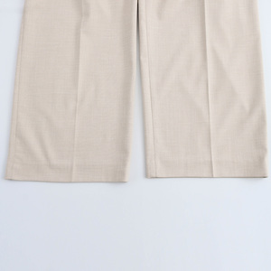 <span class=keywords><strong>Pantaloni</strong></span> <span class=keywords><strong>Lunghi</strong></span> Casual alla Moda per Donna, Colore <span class=keywords><strong>Beige</strong></span>, Chiusura con Cerniera, Vendita Calda - Product Image 4