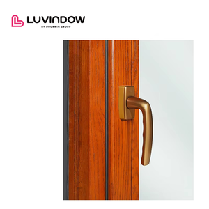 Năng lượng hiệu quả hiệu suất cao cửa sổ bằng gỗ cách nhiệt nhôm mạ gỗ kính cửa sổ - Product Image 5