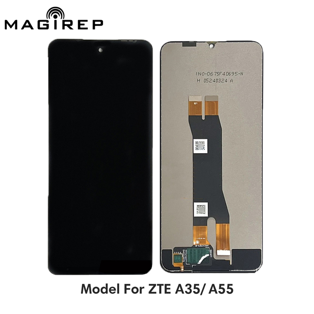 6.75" Inch Mobile Phone Display LCD Original Screen Assembly for ZTE A35/A55 Quick Replacement One-year Warranty