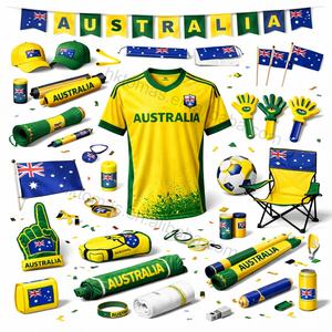 Sacs cadeaux pour supporters de football, cadeaux promotionnels, poncho de pluie, chaise portable, chauffe-mains, serviette rafraîchissante pour les matchs en plein air - Product Image 4