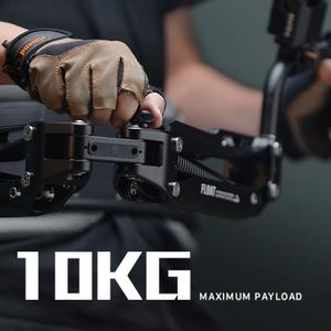 Système de support de cardan à main à flotteur GSS-T01-V/GSS-T01-AB Monture dorée en V compatible avec <span class=keywords><strong>Ronin</strong></span> S RS2 - Product Image 6