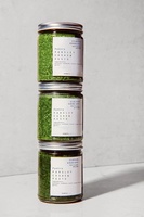 Pot Mason en verre à large ouverture Bouteille de confiture de gelée en verre hermétique pot de stockage en verre alimentaire avec couvercle