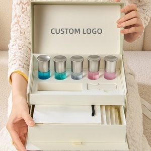 Boîte en carton personnalisée avec insert pour coffret cadeau de parfum, d'essences, de soins de la peau, de maquillage et de cosmétiques, avec impression de logo - Product Image 2