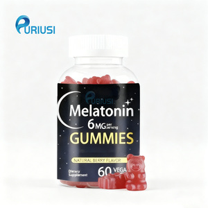 Melatonin Gummies nhà máy bán hàng trực tiếp tùy chỉnh Melatonin Gummies tự nhiên Vitamin 6mg Melatonin hỗ trợ giấc ngủ vitamin bổ sung - Product Image 1