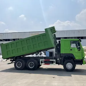 Sinotruk Howo a utilisé un camion à benne basculante 371HP 10 roues de marque 6*4 25 tonnes 6x4 à vendre