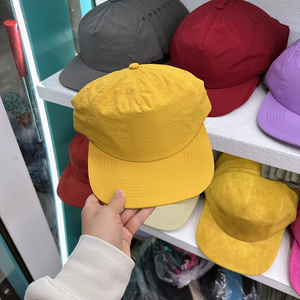 Casquettes Snapback en Polyester Colorées, Séchage Rapide et Respirantes, Logo Personnalisé Imprimé, Unisexe, Imperméables, Casquette de Sport d'Extérieur à 6 Panneaux - Product Image 2