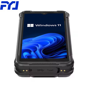Fyj F9836 6.5Inch Thiết Bị Cầm Tay Windows 10 Rugged Không Thấm Nước 4G Wi-Fi IP67 8 + 128G Màn Hình Cảm Ứng PDA Máy Quét Mã Vạch - Product Image 6