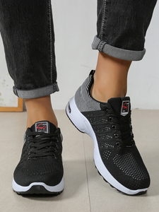 Scarpe da Corsa Casual da Uomo Traspiranti in Tessuto a Rete Intrecciata con Supporto Ammortizzato per Tutti i Terreni, Flessibili e alla Moda, Ideali per l'Autunno - Product Image 6