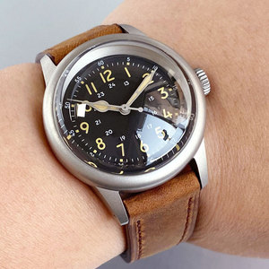 Tandorio Montre automatique pour homme 36mm bombé saphir cristal NH35 Mouvement noir vert <span class=keywords><strong>cadran</strong></span> 20ATM étanche - Product Image 6