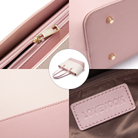 Tas Selempang Wanita Kulit PU Desainer Grosir 3pcs/set, Set Tas Tangan dan Dompet Mewah, Tas Tote Wanita Stylish