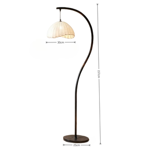 Modern Nordic <b>LED</b> E27 Base <b>Corner</b> Standing Floor Lamp with Adjustable Height and Three-Color Dimmable <b>Light</b> - Product Image 5