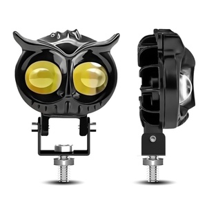 Precio Ultrabajo, Venta Directa de Fábrica, Faro Delantero Láser con Lente Mini Owl, Delgado, 12v, Luces Antiniebla LED, Doble Color, Faro para Motocicleta - Product Image 4