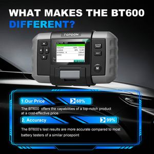 Topdon Bt600 12v Car Battery Tester and 24v Charging System With Built in HKAD226 Iagnostic Tools Car - Product Image 1