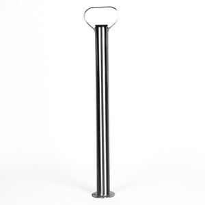 Pied de support de caravane 136 kg, 48x600 mm, en acier zingué, stabilisateur de <span class=keywords><strong>remorque</strong></span>, support de rechange pour camping-car et caravane - Product Image 1