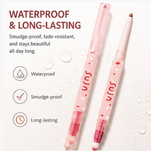 Crayon à lèvres crémeux nude waterproof, vegan, anti-transfert, pour maquillage quotidien, avec logo personnalisé - Product Image 6