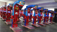Poinçonneuses de dragon à pièces Machine de jeu d'arcade en langue anglaise avec boxe