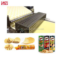 Équipement industriel automatique 250 kg/h pour la fabrication de chips de pommes de terre fraîches Machine de fabrication de chips croustillantes Pringles