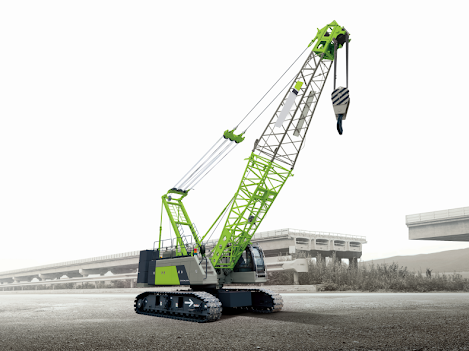 Guindaste de esteira Zoomlion ZCC750H-1, 75t, Novo, 1 Ano Garantia