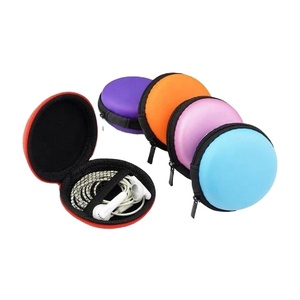 Hot Sale Pu Eva Pouch Small Waterproof Earphone Storage case - Product Image 2