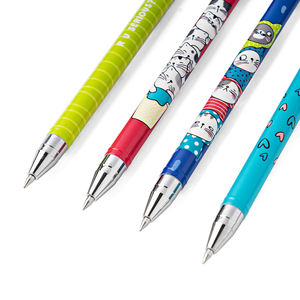 Stylo Gel effaçable personnalisé <span class=keywords><strong>Kawaii</strong></span> pour la rentrée scolaire, papeterie scolaire, chien, cochon, ours, Panda - Product Image 5