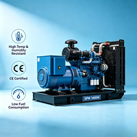 Générateur diesel 1400 kW 50 Hz 415 V silencieux à châssis ouvert avec démarrage automatique et ATS pour alimentation de secours de centre de données, certifié CE