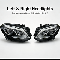 Pièces automobiles, mise à niveau des phares LED pour Mercedes Benz GLE 166 2015-2018 OE A1668200759 A1668200859