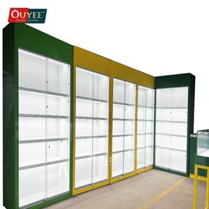 Escaparate de humo personalizado, tienda de diseño, exhibición de muebles, exhibición de vidrio de lujo, estante de exhibición de cigarrillos, accesorios de tabaco - Product Image 3