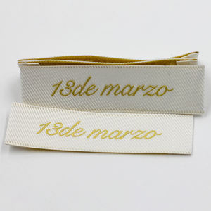 Shuttle Loom Clothing Labels Soft Woven Labels Custom Clothing Garment Labels Clothing Tags - Product Image 5