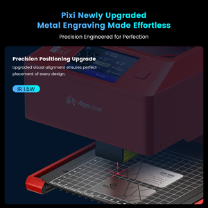 AlgoLaser Pixi 1064nm Metal Laser <strong>Engraving</strong> <strong>Machine</strong> <strong>Portable</strong> Mini Laser Engraver for Wood Acrylic Stone Glass 3D <strong>Engraving</strong> - Product Image 3