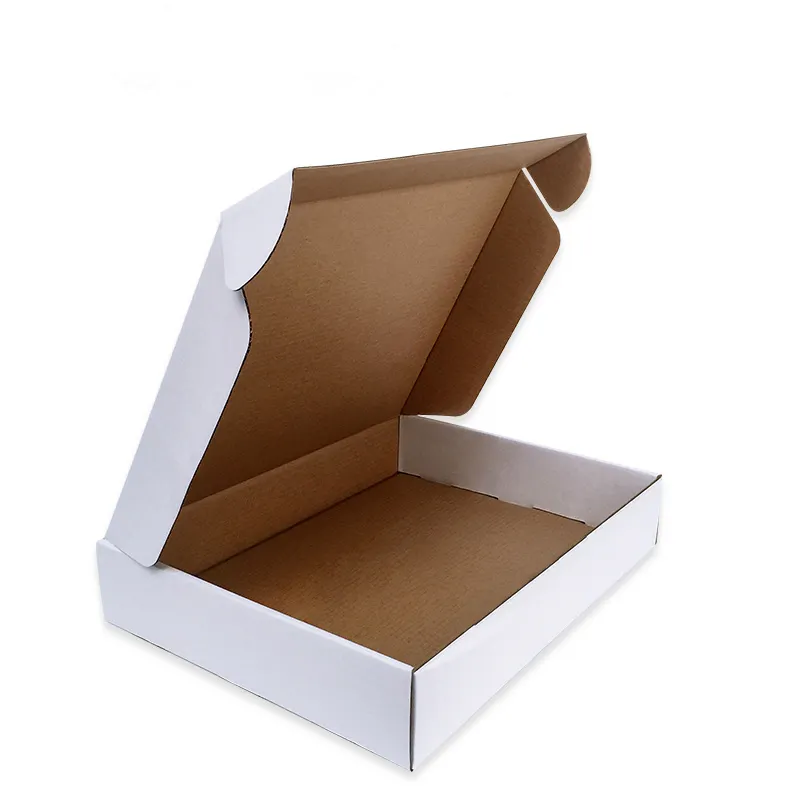 Eco Friendly Brown Kraft Box Packaging E Flute Corrugated Cardboard T7 Flower Box Aircraft Box Manufactures