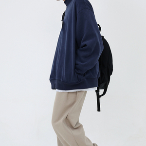 Offre Spéciale sweats à capuche en coton lourd surdimensionné unisexe Logo personnalisé grande taille sweats à capuche pour hommes vierges sweat à col rond - Product Image 3