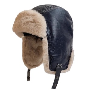 Otoño Invierno Retro Aviator Hat para hombres mujeres Corea del Sur estilo Lei Feng ciclismo esquí protección auditiva para bebés - Product Image 5