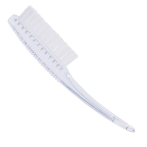 Brosse à ongles à long manche, outil de nettoyage en plastique pour le soin des ongles, conception portable multifonctionnelle - Product Image 4