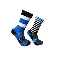 Nouvelles chaussettes de cyclisme professionnelles protègent les pieds chaussette respirante évacuant l'extérieur vélo de route chaussettes aérodynamiques en Nylon pour le cyclisme