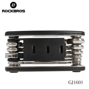 批发 <span class=keywords><strong>ROCKBROS</strong></span> 16 合 1 多功能自行车维修工具套装 PC 和碳钢材质 袖珍迷你便携式 - Product Image 5