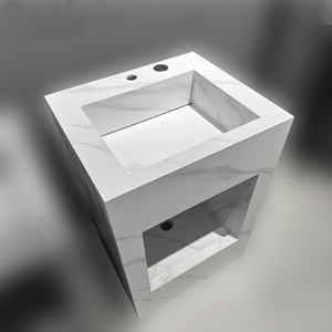 Nouveau Design Pierre Frittée Ardoise Rock Piédestal Wudu Bassin Mosquée Musulmane Prière Wudumate Wudu Pied Lavabo Laveuse Wudu - Product Image 1