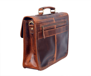 Bolso Cruzado de Cuero Genuino Premium, Clásico y Elegante, Hecho a Mano, Duradero para Uso Diario, Compartimentos Espaciosos - Product Image 6