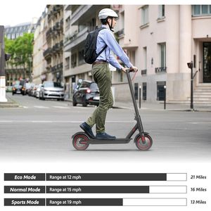 Scooter elettrico Premium per adulti 550/650W 8.5/10 "a nido d'ape solido anteriore/doppia sospensione fino a 23/25 miglia a 40 km/h - Product Image 5